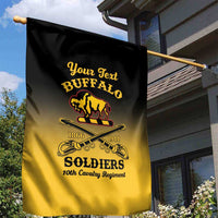 Personalised Buffalo Soldiers Garden Flag 10th Cavalry Regiment - Wonder Print Shop