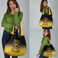 Personalised Buffalo Soldiers Grocery Bag 10th Cavalry Regiment