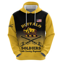 Personalised Buffalo Soldiers Hoodie 10th Cavalry Regiment - Wonder Print Shop