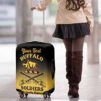 Personalised Buffalo Soldiers Luggage Cover 10th Cavalry Regiment - Wonder Print Shop
