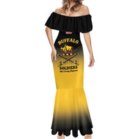 Personalised Buffalo Soldiers Mermaid Dress 10th Cavalry Regiment - Wonder Print Shop