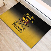 Personalised Buffalo Soldiers Rubber Doormat 10th Cavalry Regiment - Wonder Print Shop