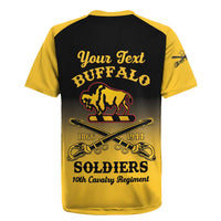 Personalised Buffalo Soldiers Rugby Jersey 10th Cavalry Regiment - Wonder Print Shop