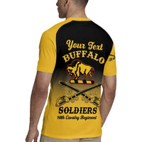 Personalised Buffalo Soldiers Rugby Jersey 10th Cavalry Regiment - Wonder Print Shop