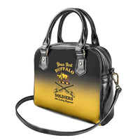 Personalised Buffalo Soldiers Shoulder Handbag 10th Cavalry Regiment