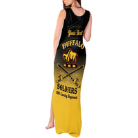 Personalised Buffalo Soldiers Tank Maxi Dress 10th Cavalry Regiment - Wonder Print Shop