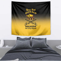Personalised Buffalo Soldiers Tapestry 10th Cavalry Regiment - Wonder Print Shop