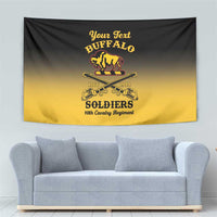 Personalised Buffalo Soldiers Tapestry 10th Cavalry Regiment - Wonder Print Shop