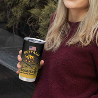 Personalised Buffalo Soldiers Tumbler Cup 10th Cavalry Regiment - Wonder Print Shop