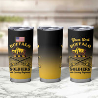 Personalised Buffalo Soldiers Tumbler Cup 10th Cavalry Regiment - Wonder Print Shop