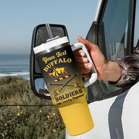 Personalised Buffalo Soldiers Tumbler With Handle 10th Cavalry Regiment - Wonder Print Shop