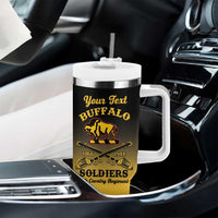 Personalised Buffalo Soldiers Tumbler With Handle 10th Cavalry Regiment - Wonder Print Shop