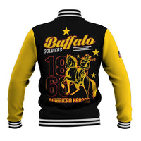 Buffalo Soldiers 9th and 10th Cavalry Baseball Jacket American Heroes - Wonder Print Shop