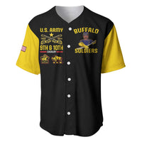 Buffalo Soldiers 9th and 10th Cavalry Baseball Jersey American Heroes - Wonder Print Shop
