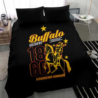 Buffalo Soldiers 9th and 10th Cavalry Bedding Set American Heroes - Wonder Print Shop