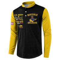Buffalo Soldiers 9th and 10th Cavalry Button Sweatshirt American Heroes - Wonder Print Shop