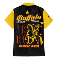 Buffalo Soldiers 9th and 10th Cavalry Family Matching Mermaid Dress and Hawaiian Shirt American Heroes - Wonder Print Shop
