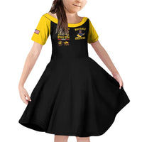 Buffalo Soldiers 9th and 10th Cavalry Family Matching Off Shoulder Short Dress and Hawaiian Shirt American Heroes - Wonder Print Shop