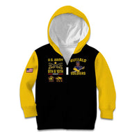 Buffalo Soldiers 9th and 10th Cavalry Kid Hoodie American Heroes - Wonder Print Shop