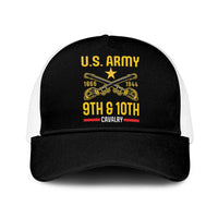 Buffalo Soldiers 9th and 10th Cavalry Mesh Trucker Cap American Heroes - Wonder Print Shop
