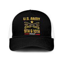 Buffalo Soldiers 9th and 10th Cavalry Mesh Trucker Cap American Heroes - Wonder Print Shop