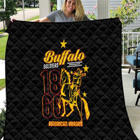 Buffalo Soldiers 9th and 10th Cavalry Quilt American Heroes - Wonder Print Shop