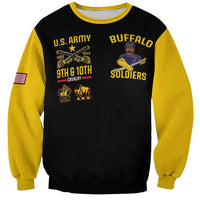 Buffalo Soldiers 9th and 10th Cavalry Sweatshirt American Heroes - Wonder Print Shop