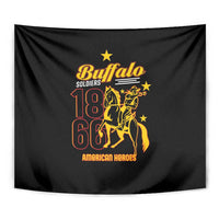 Buffalo Soldiers 9th and 10th Cavalry Tapestry American Heroes - Wonder Print Shop