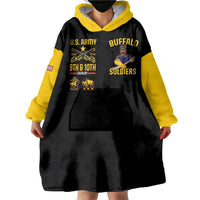 Buffalo Soldiers 9th and 10th Cavalry Wearable Blanket Hoodie American Heroes - Wonder Print Shop