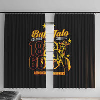 Buffalo Soldiers 9th and 10th Cavalry Window Curtain American Heroes - Wonder Print Shop