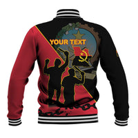 Personalised Angola Day of the Armed Struggle Baseball Jacket 4 De Fevereiro - Wonder Print Shop