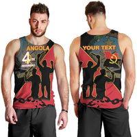 Personalised Angola Day of the Armed Struggle Men Tank Top 4 De Fevereiro - Wonder Print Shop