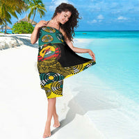 Personalised Mozambique Sarong African Elephant With Coat Of Arms - Wonder Print Shop