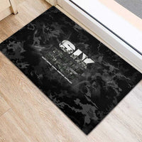 African American Heroes Rubber Doormat Six Triple Eight - Camo Style