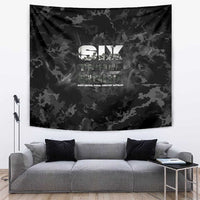African American Heroes Tapestry Six Triple Eight - Camo Style
