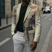 Tuskegee Airmen Blazer Red Tail Legacy Film Striped Style