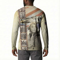 Tuskegee Airmen Button Sweatshirt Red Tail Legacy Film Striped Style