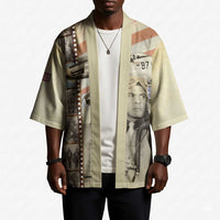 Tuskegee Airmen Kimono Red Tail Legacy Film Striped Style