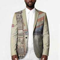 Montford Point Marines Blazer The First Black US Marines Film Striped Style
