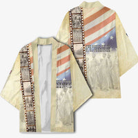 Montford Point Marines Kimono The First Black US Marines Film Striped Style