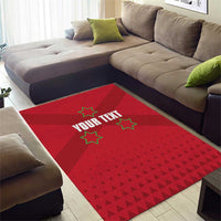 Custom Burundi Football Area Rug Come On Intamba