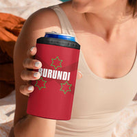 Custom Burundi Football 4 in 1 Can Cooler Tumbler Come On Intamba