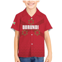 Custom Burundi Football Family Matching Mermaid Dress and Hawaiian Shirt Come On Intamba