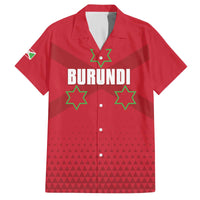 Custom Burundi Football Family Matching Off The Shoulder Long Sleeve Dress and Hawaiian Shirt Come On Intamba