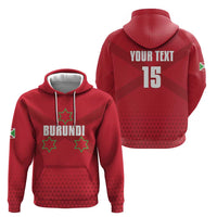 Custom Burundi Football Hoodie Come On Intamba