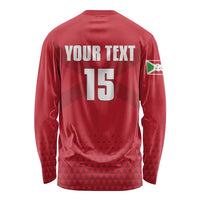Custom Burundi Football Long Sleeve Shirt Come On Intamba