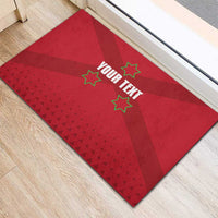 Custom Burundi Football Rubber Doormat Come On Intamba