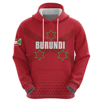 Custom Burundi Football Zip Hoodie Come On Intamba