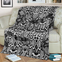 African Snake Skin Pattern Blanket