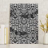 African Snake Skin Pattern Canvas Wall Art